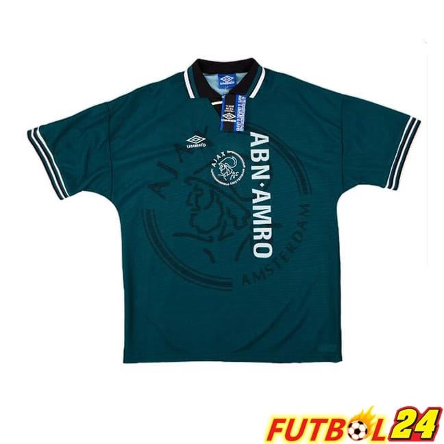 Camisetas De Futbol AFC Ajax Retro Segunda Verde 1995-1996