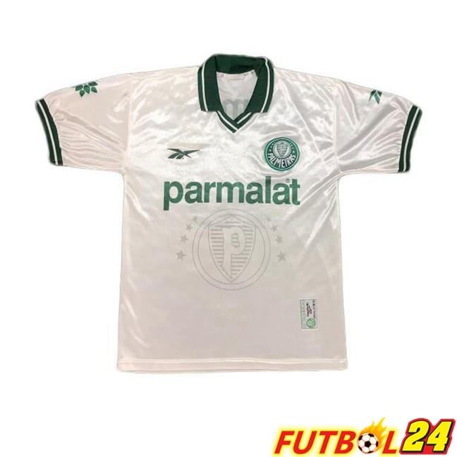 Camisetas De Futbol Palmeiras Retro Segunda Blanco 1997