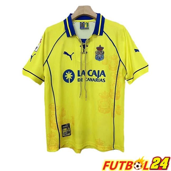 Camisetas De Futbol UD Las Palmas Retro Primera Amarillo 1997-1998