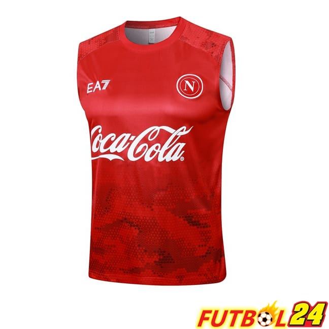 Chalecos De Futbol SSC Napoli Rojo 2024/2025