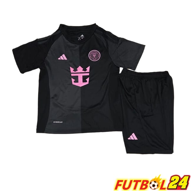 Nuevo Camisetas De Futbol Inter Miami CF Ninos Segunda 2025/2026
