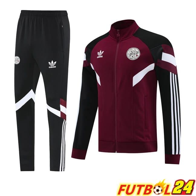 Chandal Futbol - Chaqueta AFC Ajax Rojo 2025/2026