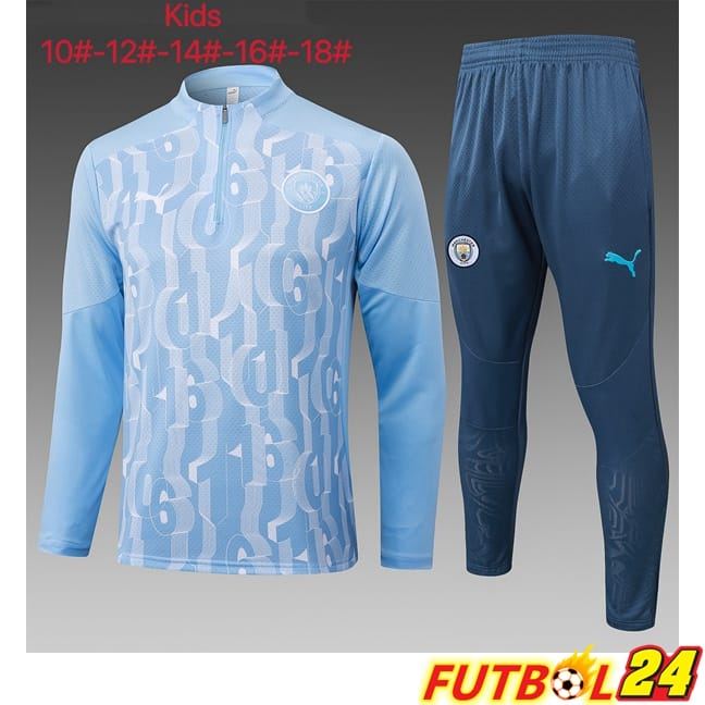 Chandal Futbol Manchester City Ninos Azul 2025/2026