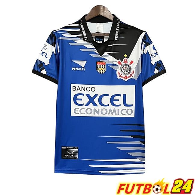 Camisetas De Futbol Corinthians Retro Portero Azul 1998