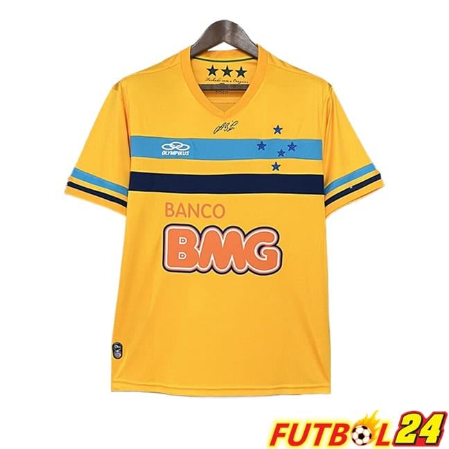Camisetas De Futbol Cruzeiro Retro Portero Naranja 2014/2015