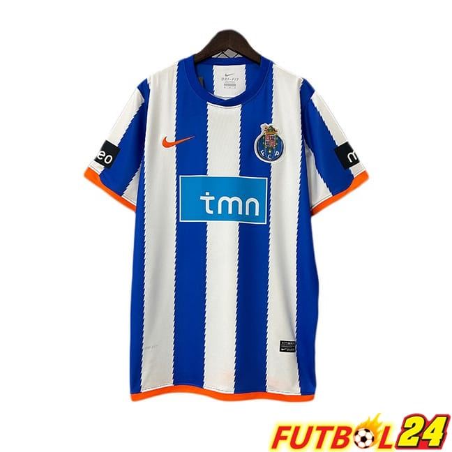 Camisetas De Futbol FC Porto Retro Primera Blanco Azul 2010-2011