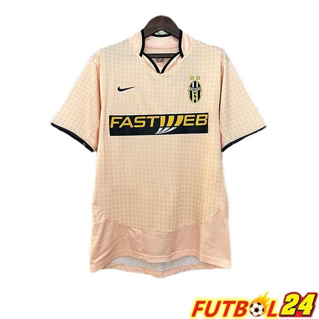 Camisetas De Futbol Juventus Retro Segunda Amarillo 2003-2004