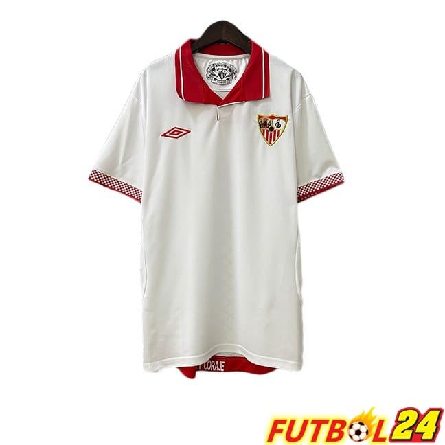 Camisetas De Futbol Sevilla FC Retro Primera Blanco 2012-2013