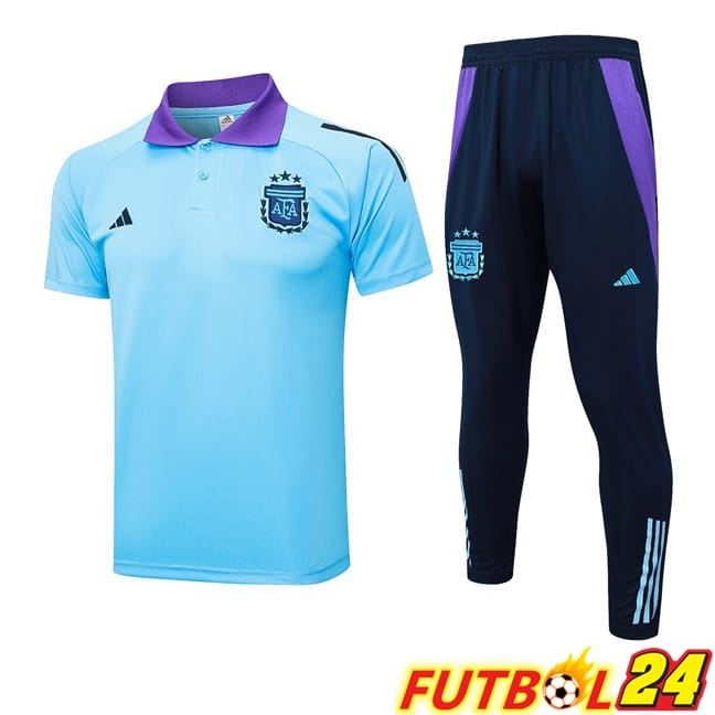 Camiseta Polo Argentina + Pantalones Azul 2025/2026