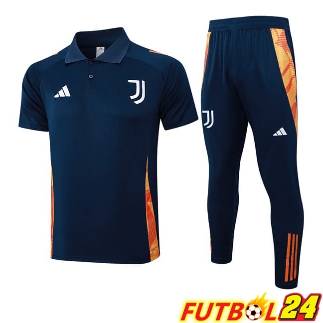 Camiseta Polo Juventus + Pantalones Azul Real 2025/2026