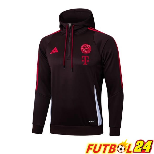 Sudadera Con Capucha Bayern Munich Rojo 2025/2026