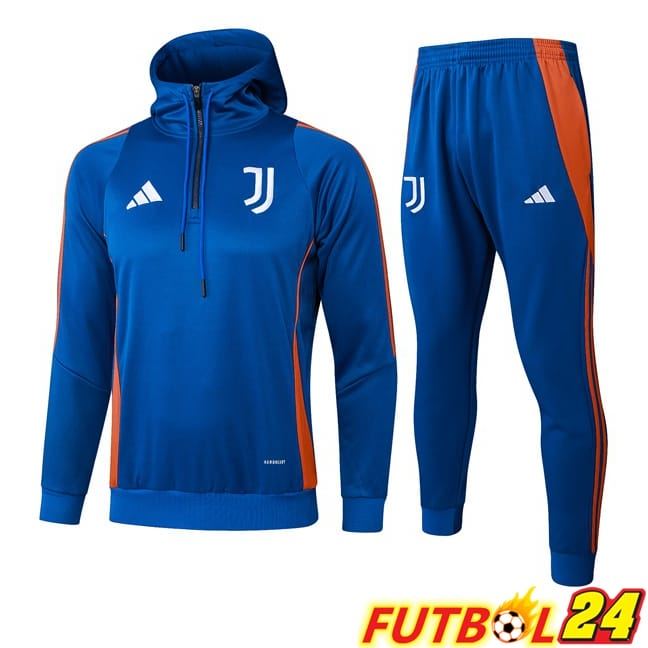 Chandal Futbol - Sudadera Con Capucha Juventus Azul 2025/2026