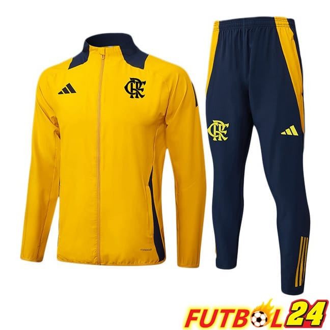 Chandal Equipos De Futbol - Chaqueta Flamengo Amarillo 2025/2026