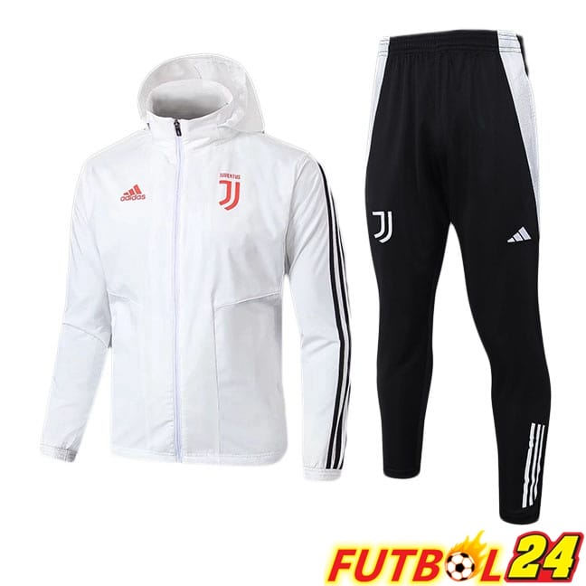 Chandal Futbol - Rompevientos Juventus Blanco 2025/2026