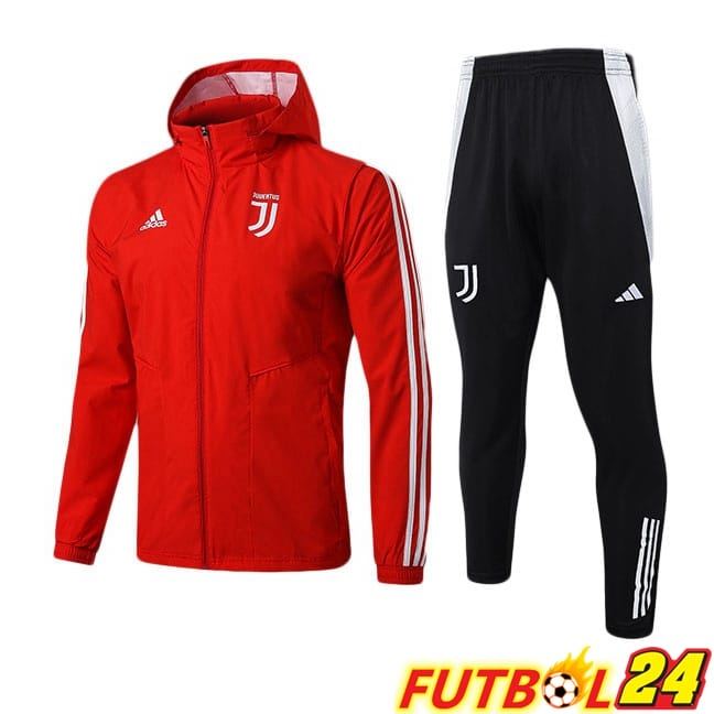 Chandal Futbol - Rompevientos Juventus Rojo 2025/2026