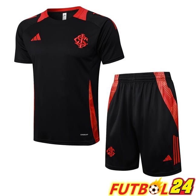 Camiseta Entrenamiento SC Internacional + Cortos Negro 2025/2026