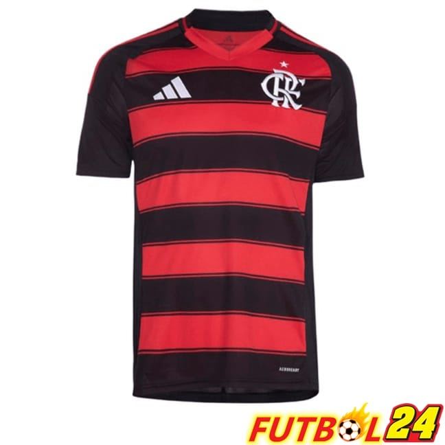 Camisetas De Futbol Flamengo Primera Rojo Negro 2025/2026