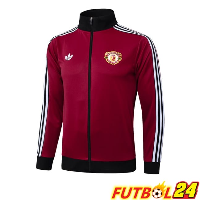 Chaquetas Futbol Manchester United Rojo 2025/2026