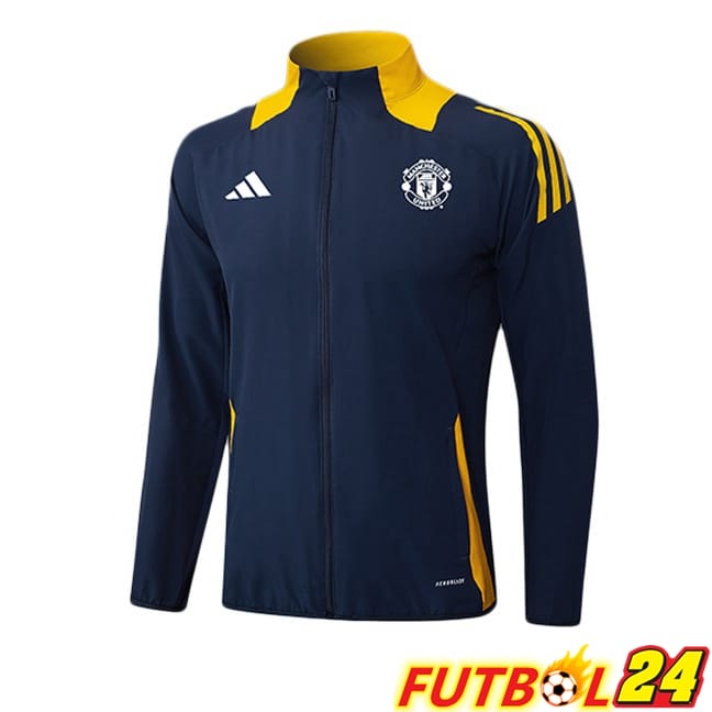 Chaquetas Futbol Manchester United Azul Real 2025/2026