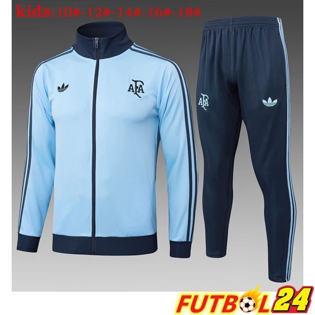 Chandal Equipos De Futbol - Chaqueta Argentina Ninos Azul 2025/2026