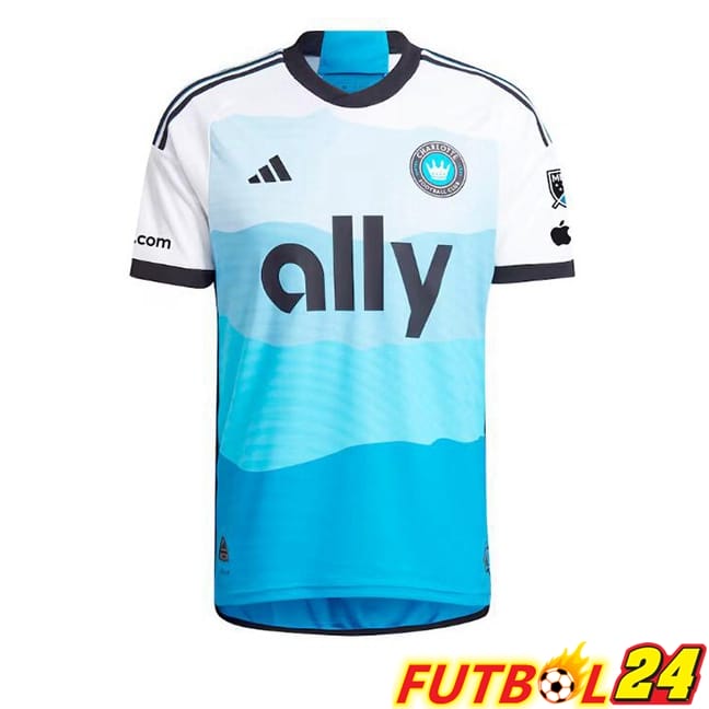 Camisetas De Futbol Charlotte FC Primera Azul Blanco 2025/2026