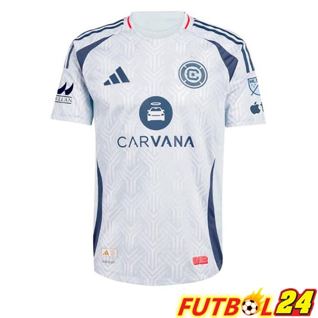 Camisetas De Futbol Chicago Fire FC Segunda Blanco 2025/2026