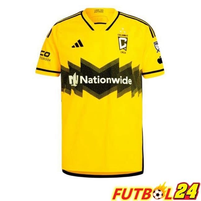 Camisetas De Futbol Columbus Crew Primera Amarillo 2025/2026