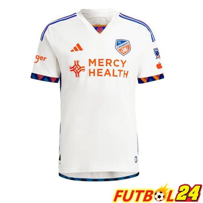 Camisetas De Futbol FC Cincinnati Segunda Blanco 2025/2026