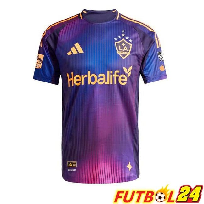 Camisetas De Futbol LA Galaxy Segunda Azul Púrpura 2025/2026