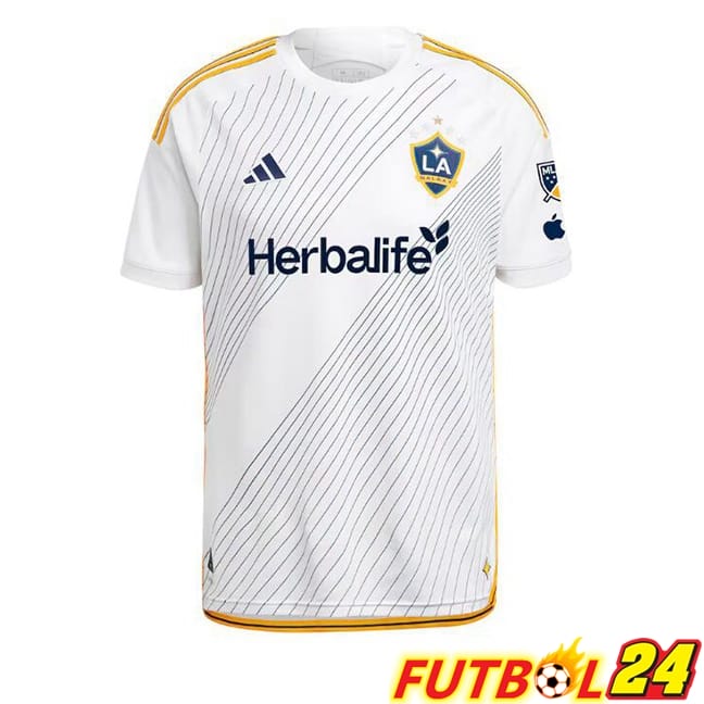 Camisetas De Futbol LA Galaxy Primera Blanco 2025/2026