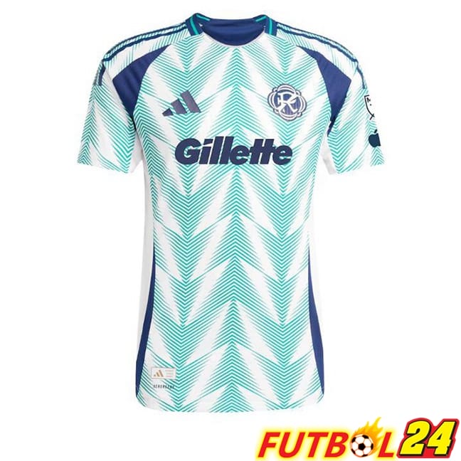 Camisetas De Futbol New England Revolution Segunda Verde Blanco 2025/2026