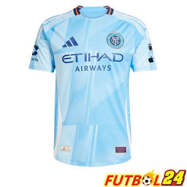 Camisetas De Futbol New York City Primera Azul 2025/2026