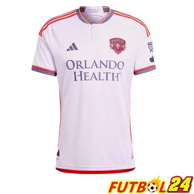 Camisetas De Futbol Orlando City SC Segunda Blanco 2025/2026