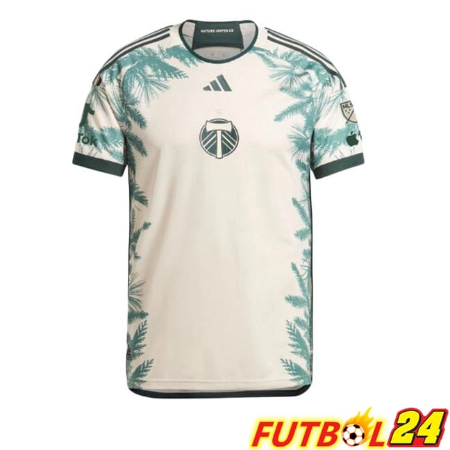 Camisetas De Futbol Portland Timbers Segunda Blanco 2025/2026