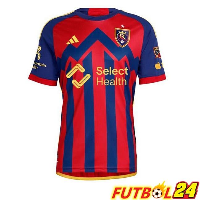 Camisetas De Futbol Real Salt Lake Primera Rojo Azul 2025/2026
