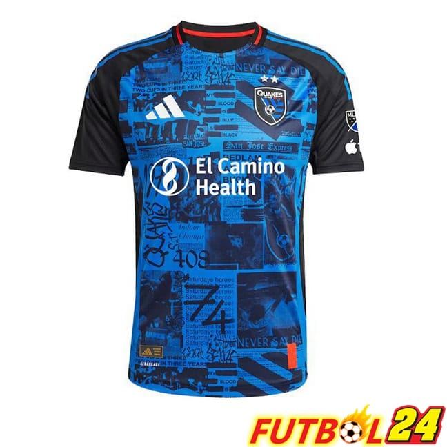 Camisetas De Futbol San Jose Earthquakes Primera Azul 2025/2026