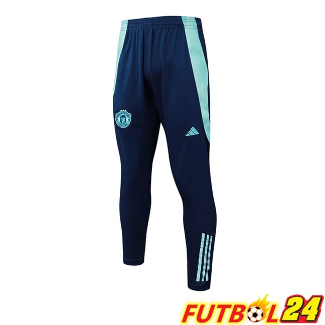 Pantalon Entrenamiento Manchester United Azul Real 2025/2026