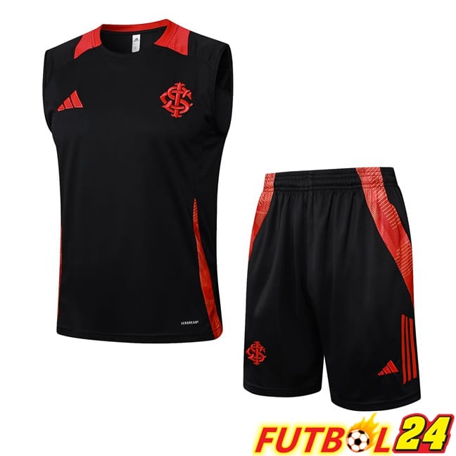 Chalecos De Futbol SC Internacional + Cortos Negro 2025/2026