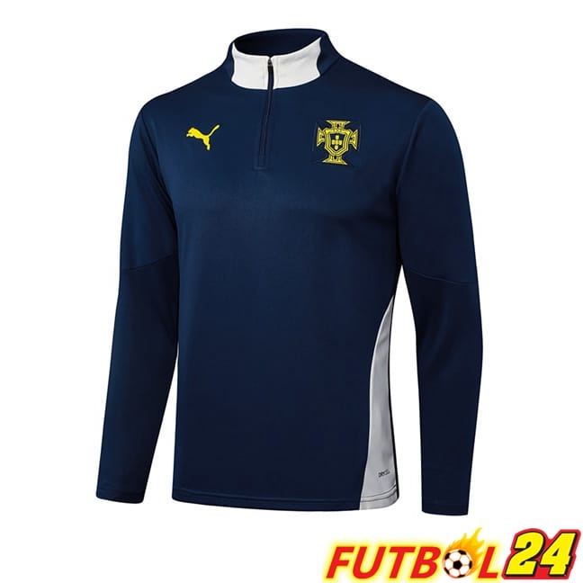 Sudadera De Entrenamiento Portugal Azul Real 2025/2026