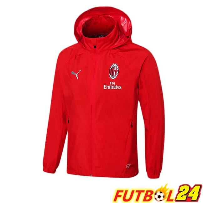 Rompevientos AC Milan Rojo 2025/2026