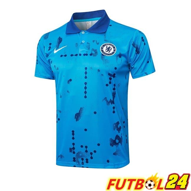 Camiseta Polo FC Chelsea Azul 2025/2026