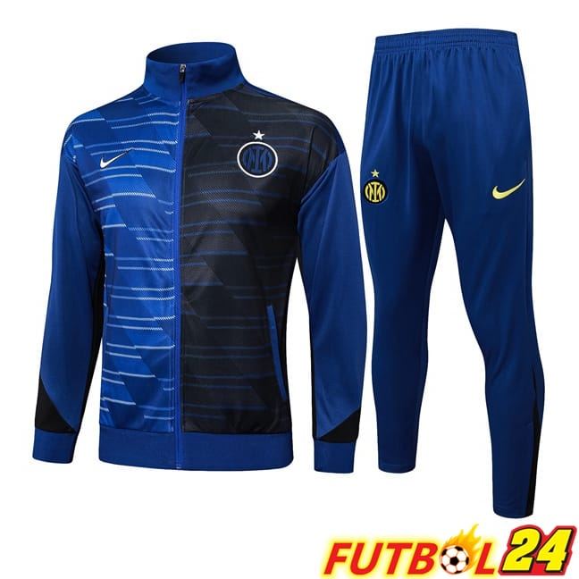 Chandal Equipos De Futbol - Chaqueta Inter Milan Azul Real 2025/2026