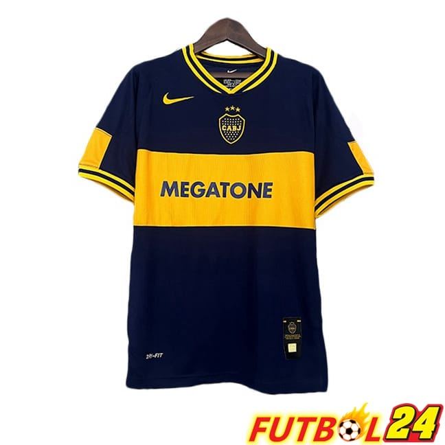 Camisetas De Futbol Boca Juniors Retro Primera Azul Real 2006-2007