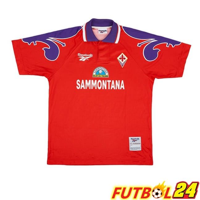Camisetas De Futbol ACF Fiorentina Retro Tercera Rojo 1995-1996