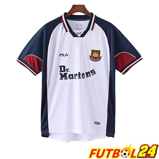 Camisetas De Futbol West Ham Retro Segunda 1999/2001