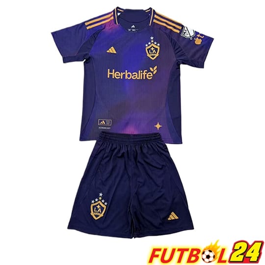 Camisetas De Futbol LA Galaxy Ninos Segunda 2025/2026