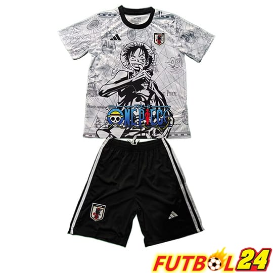 Camisetas De Futbol Japon Ninos Edición Especial Negro/Blanco 2025/2026