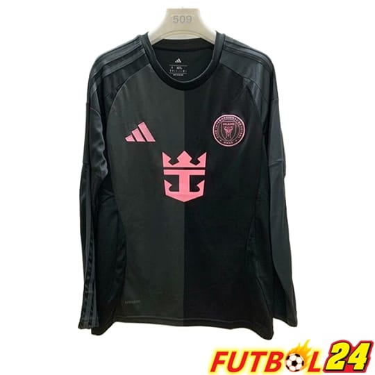 Camisetas De Futbol Inter Miami CF Manga Larga Segunda 2025/2026
