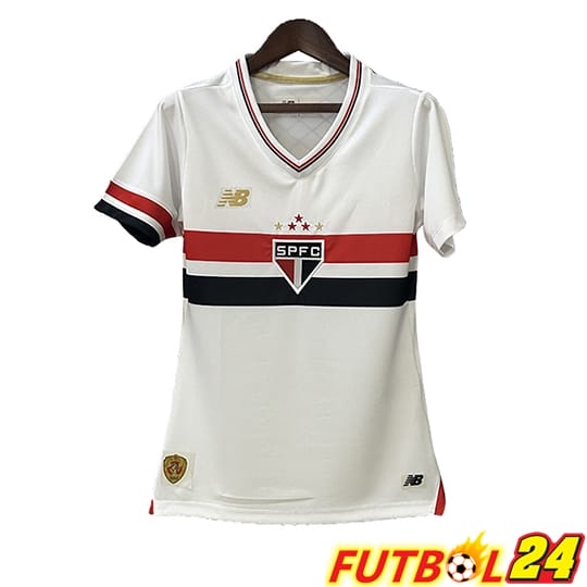 Camisetas De Futbol Sao Paulo FC Mujer Primera 2025/2026