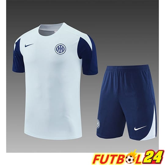 Camiseta Entrenamiento Inter Milan Ninos Gris Claro 2025/2026